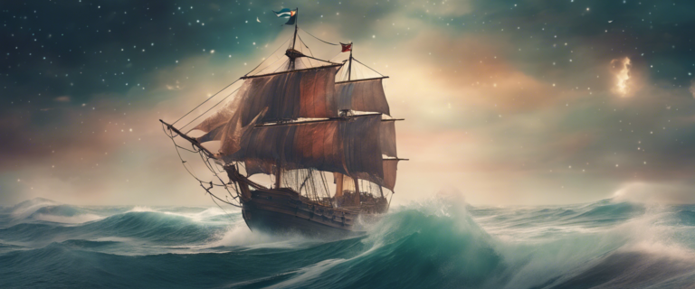 530588 stylized photo of a caravel on the atlantic ocean  xl 1024 v1 0