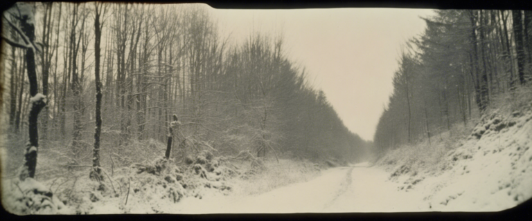 455139 ardennes forest in the snow in 1940 old photograp xl 1024 v1 0