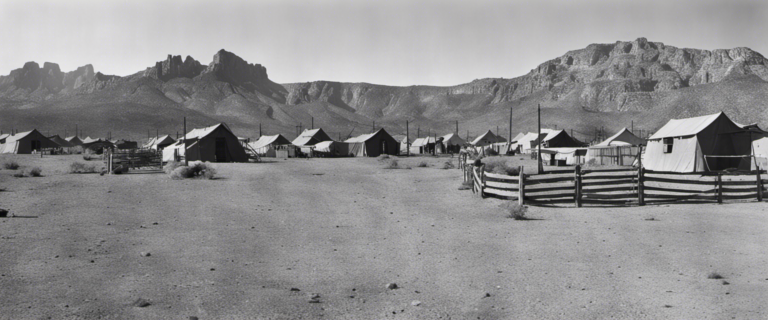 166790 black and white picture of a CCC camp in Arizona i xl 1024 v1 0