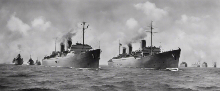 868933 black and white picture of a troopship convoy in t xl 1024 v1 0