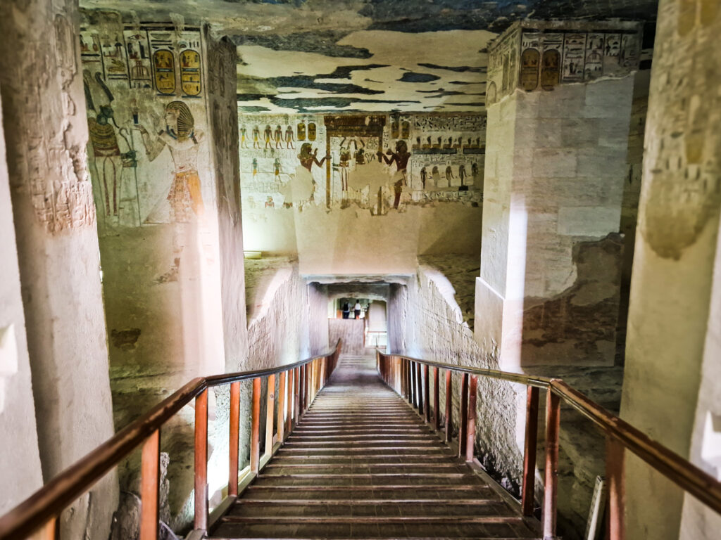 Inside the Tomb of Seti I