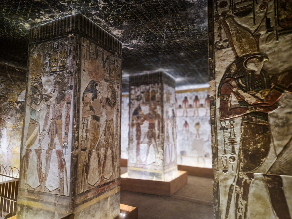 Inside the Tomb of Seti I