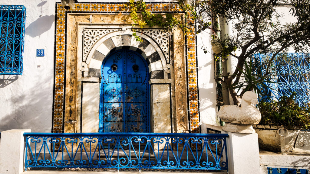 Doorway in Sidi Bou Said