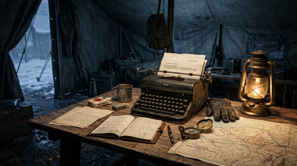 typewriter desk