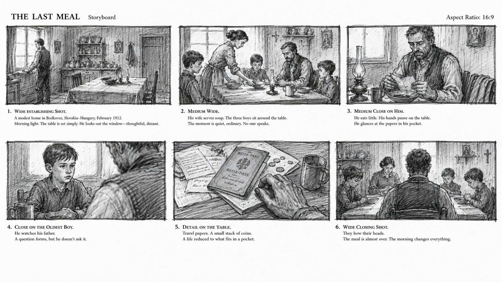 Storyboard: The Last Meal
